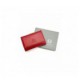Red leather women's wallet