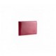 Claret leather credit card and business card holder