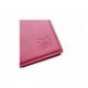 Claret leather credit card and business card holder