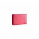 Red leather credit card and business card holder