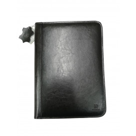 Black leather personal case