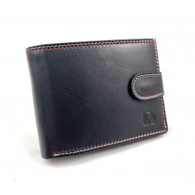 Navy blue  leather wallet
